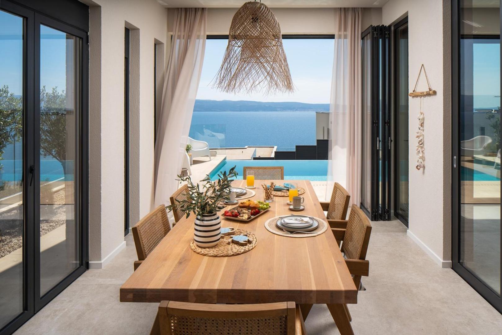 New! Ocean View Villa Jesenice  Eksteriør billede
