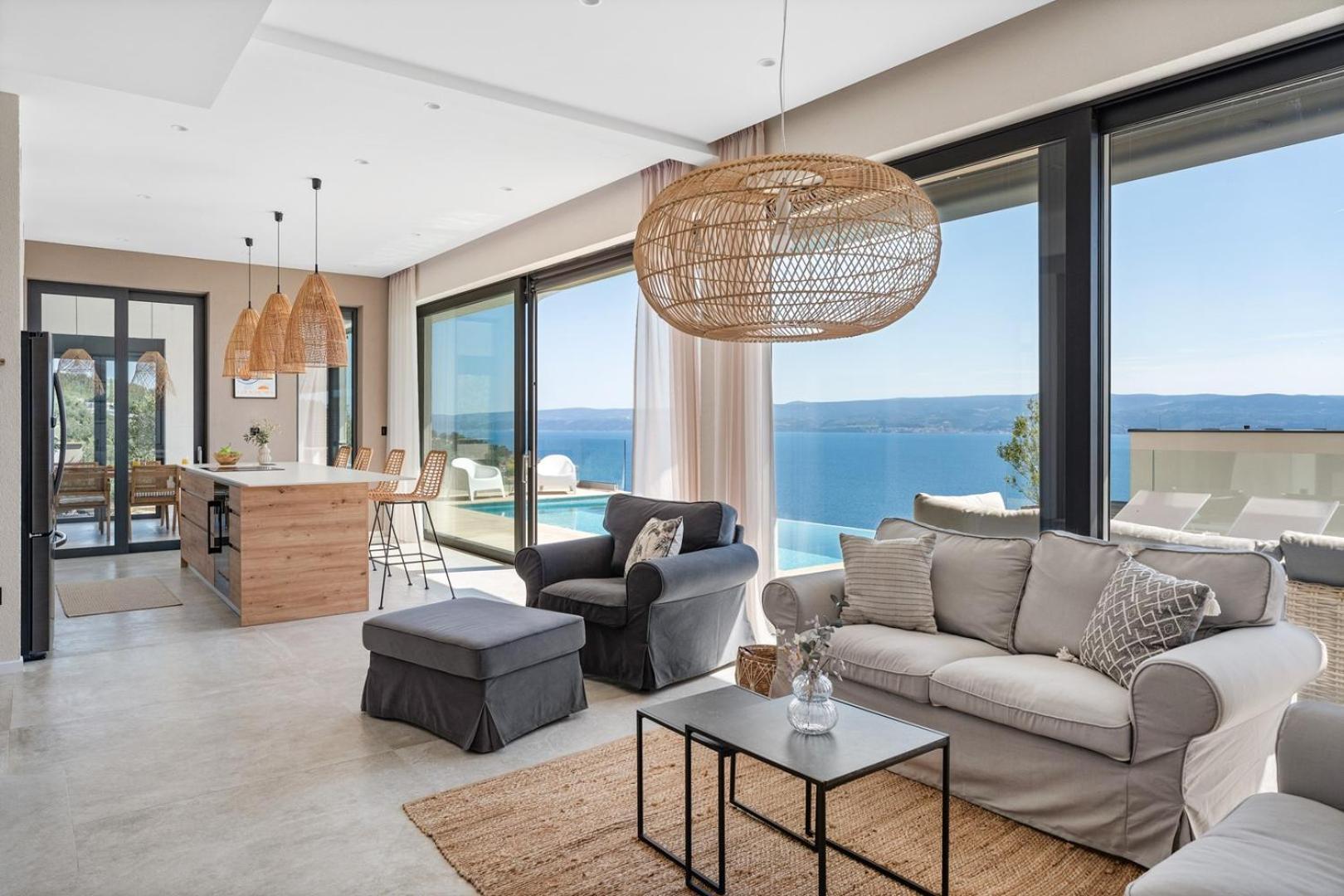 New! Ocean View Villa Jesenice  Eksteriør billede
