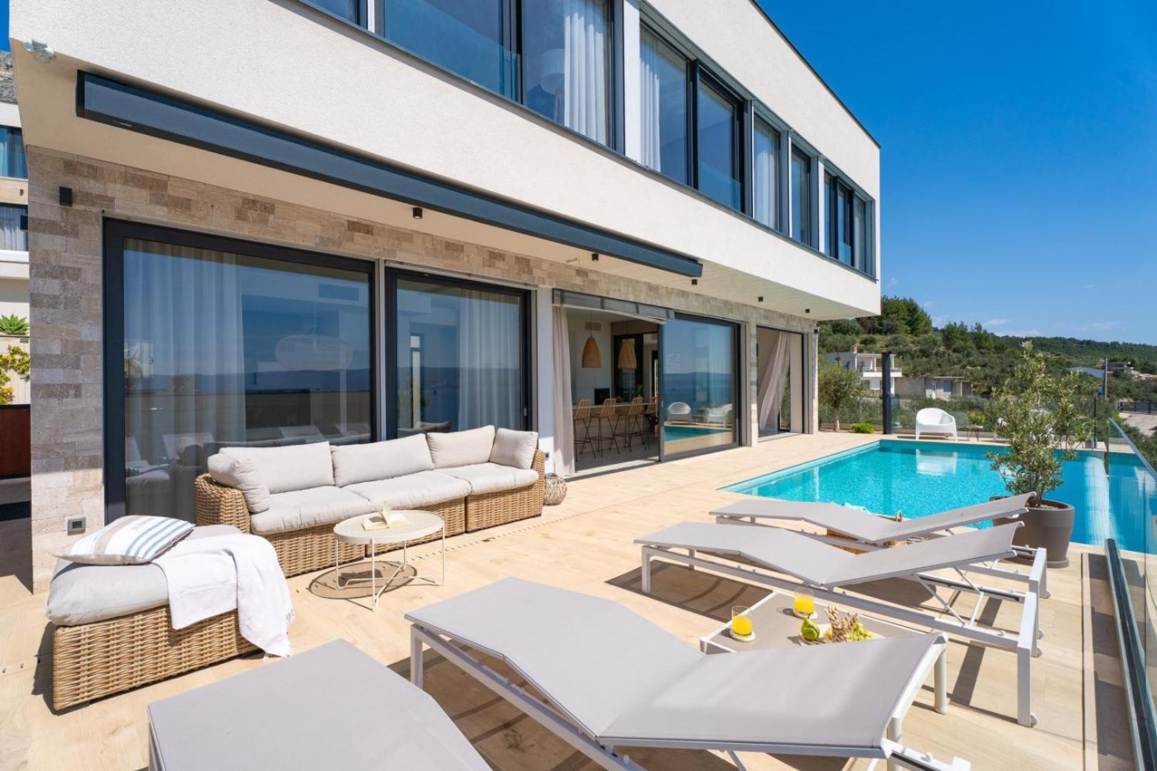 New! Ocean View Villa Jesenice  Eksteriør billede